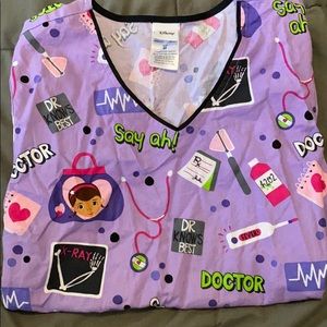 Disney Doc McStuffins scrub top